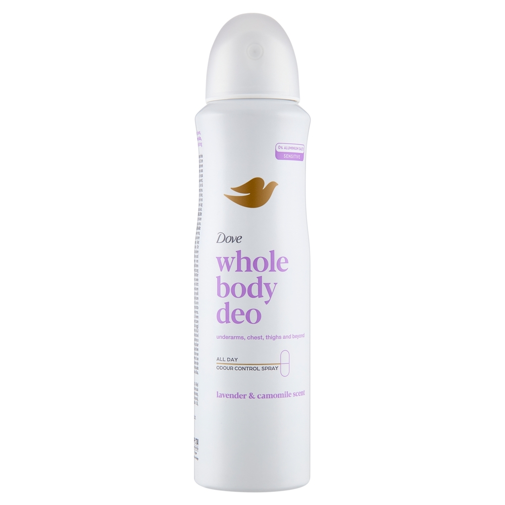 Dove Whole Body Deo Sensitive lavender & camomile scent 150 ml